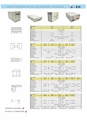 muhtelif motorlar için ups - güç kaynakları - 220v ac çıkış